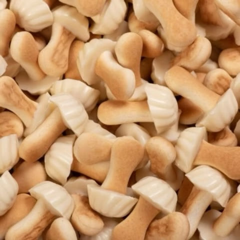 Champignons Chocolat Blanc - par 10