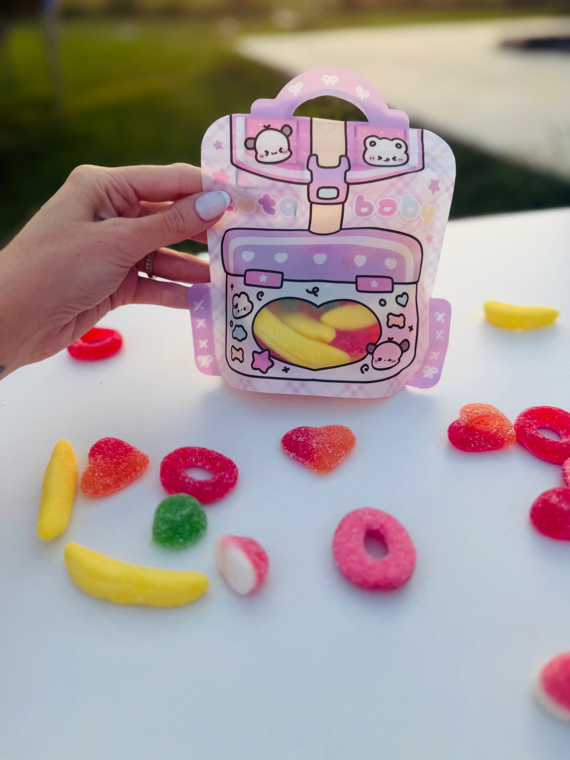 Sachet cartable animaux VIDE - l’unité