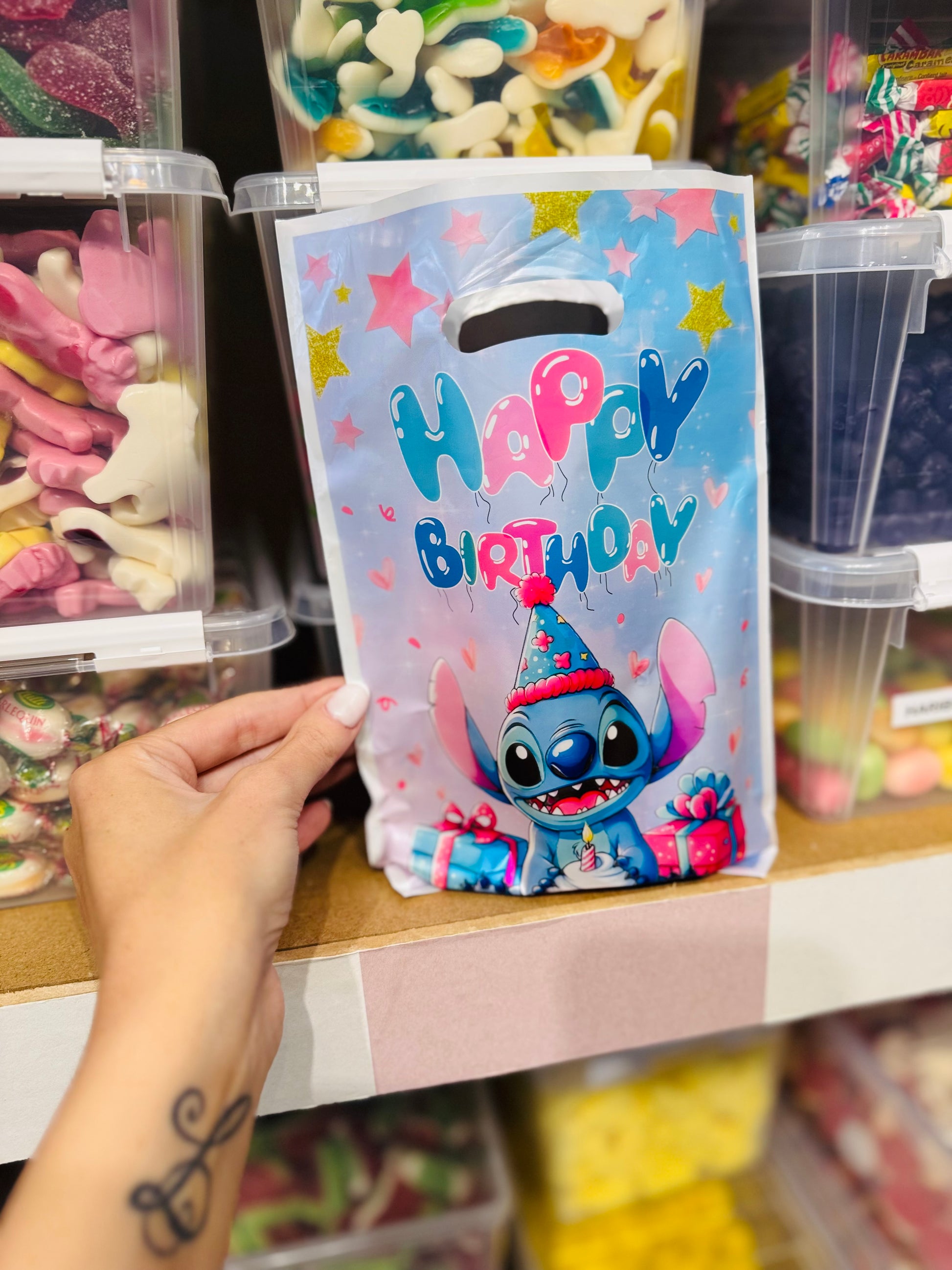 Sachet stitch et Angèle VIDE  🍭 - l’unité