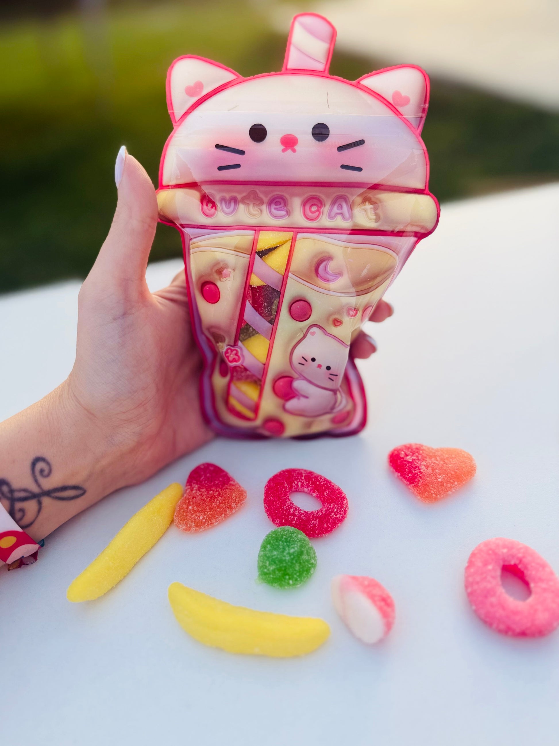 Sachet Petit chaton AVEC BONBONS 🍭 - l’unité