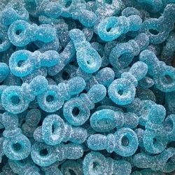 Tétines bleues sucrées - 100g