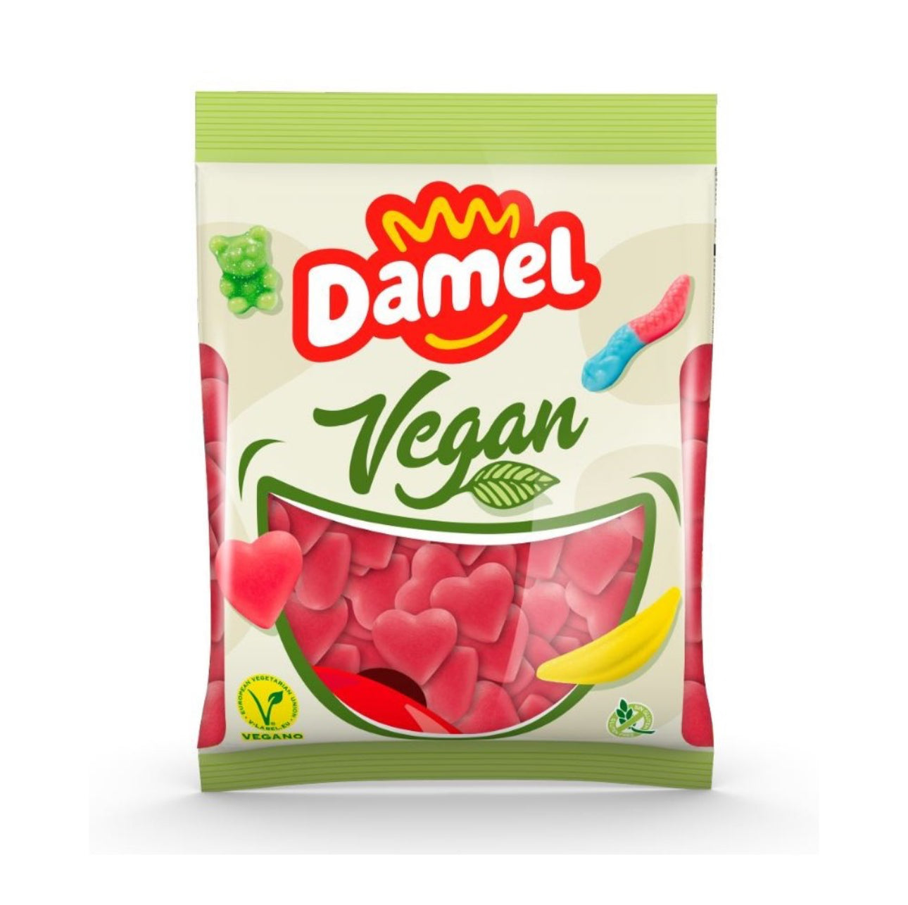 Cœur rouge lisse - 100g