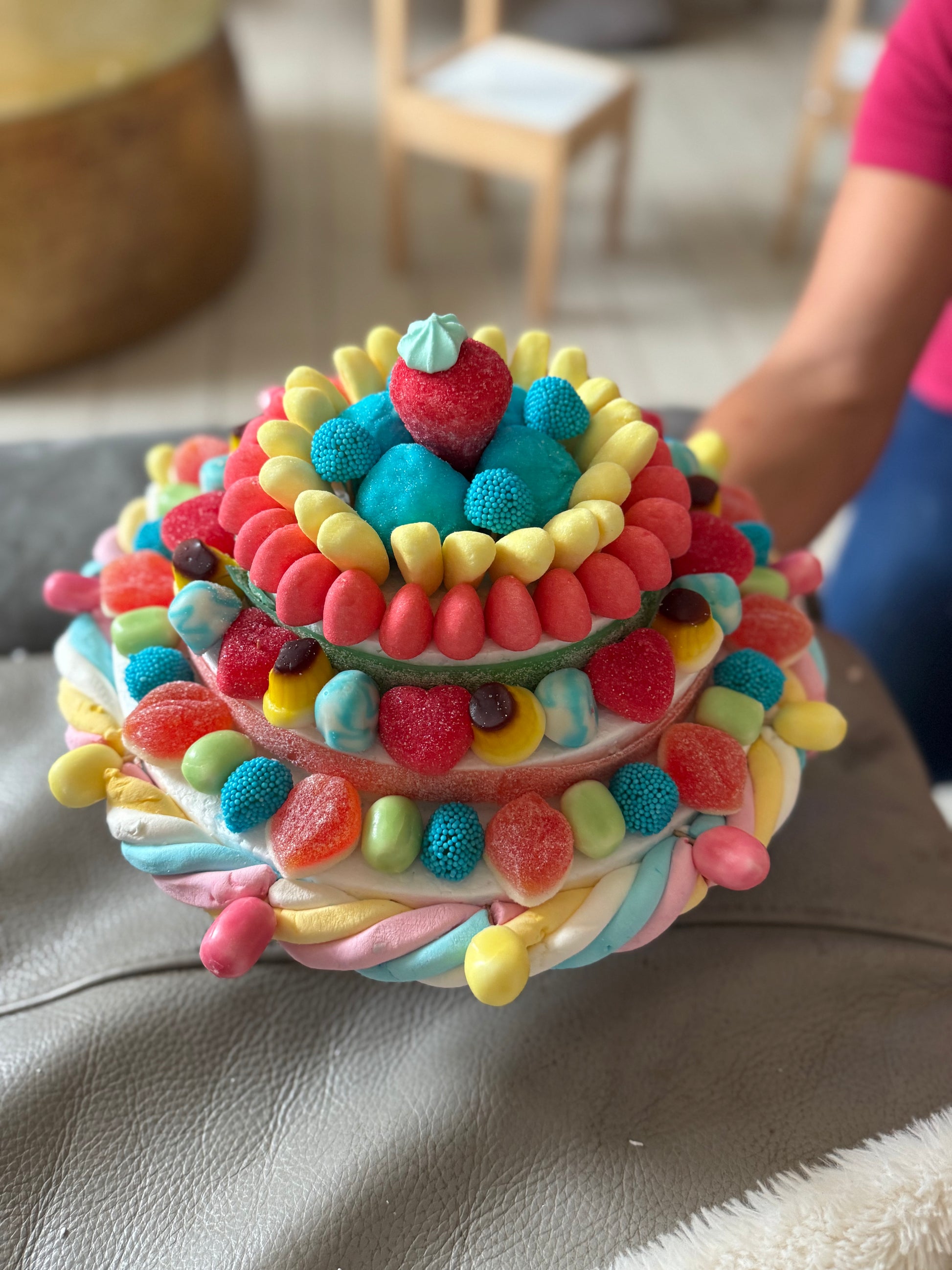 Gâteau de bonbons 3 étages - unité