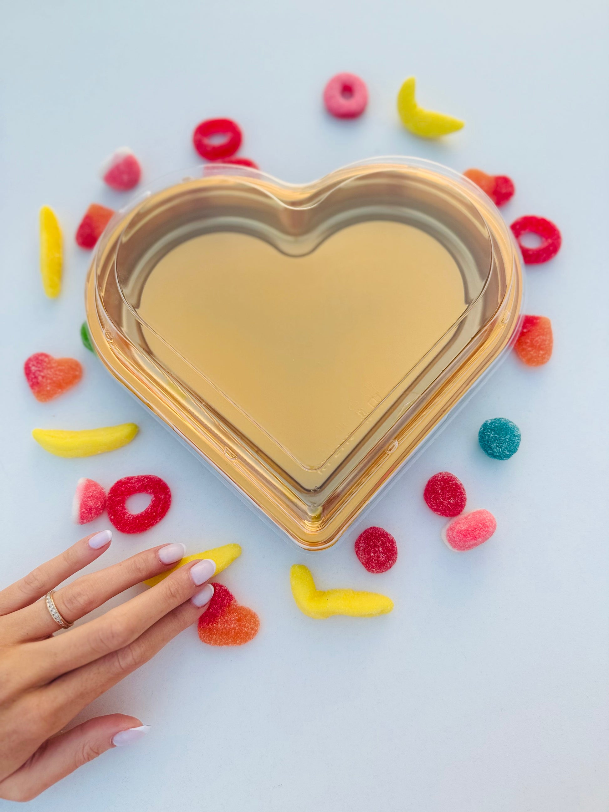 Plateau cœur or VIDE