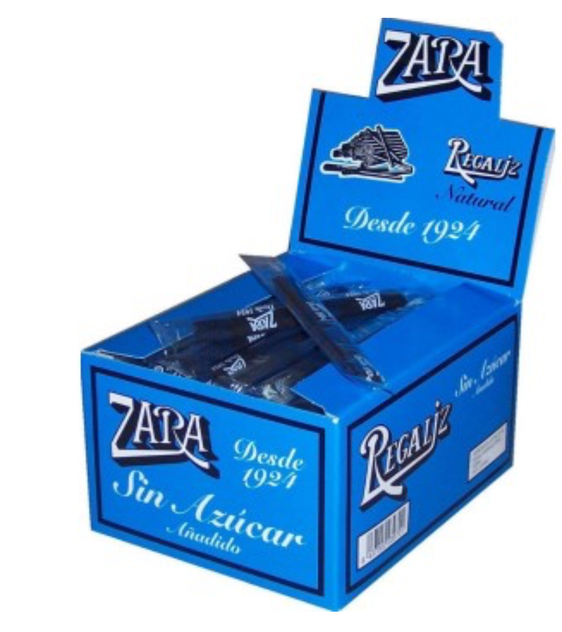 Réglisse naturelle sans sucre  - lot de 5