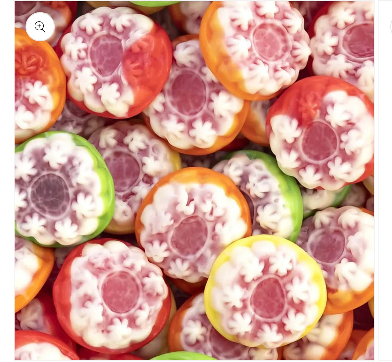 Tartelettes fourrés aux fruits - 100g