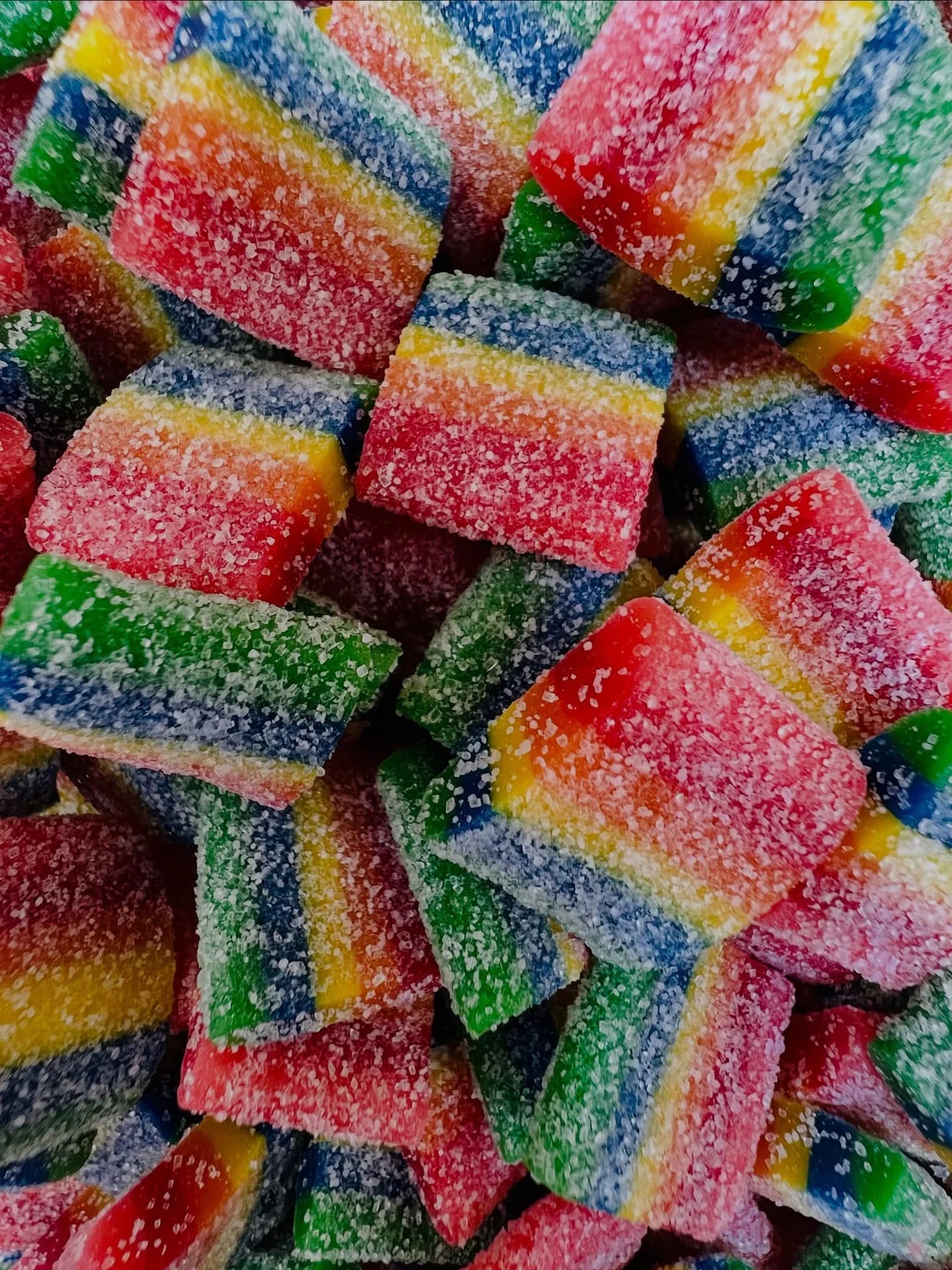 Mini ceintures multicolores - 100g