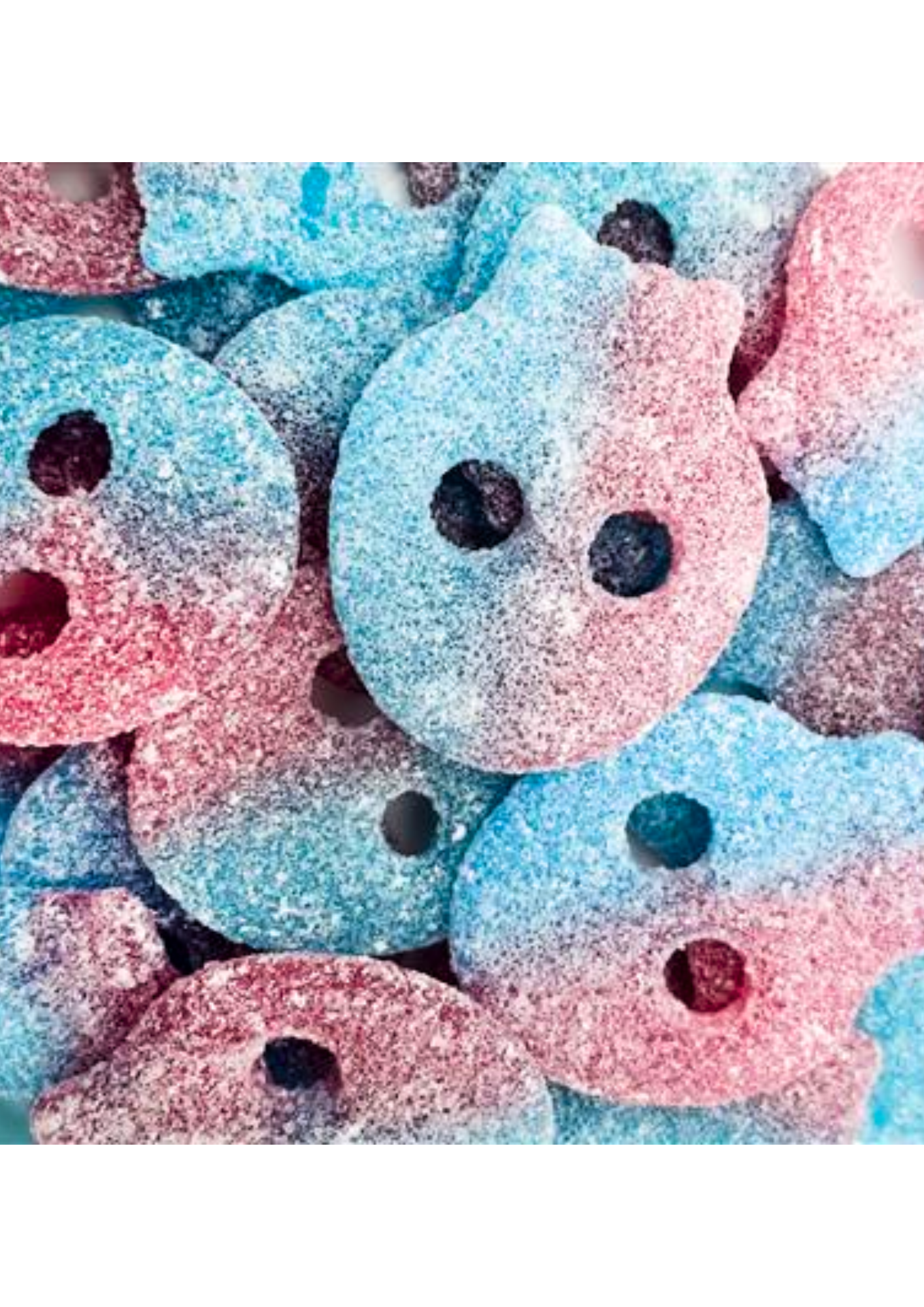 Lollywood Crâne Bubblegum Acidulé - 100g