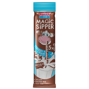 Pailles Quick Milk Saveur Cookies & Creme - l’unité