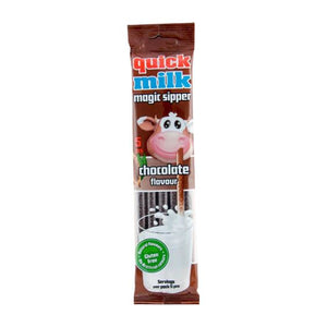 Pailles Quick Milk Saveur Chocolat - l’unité