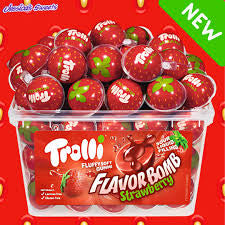 Flavor Bomb Strawberry Trolli - unité
