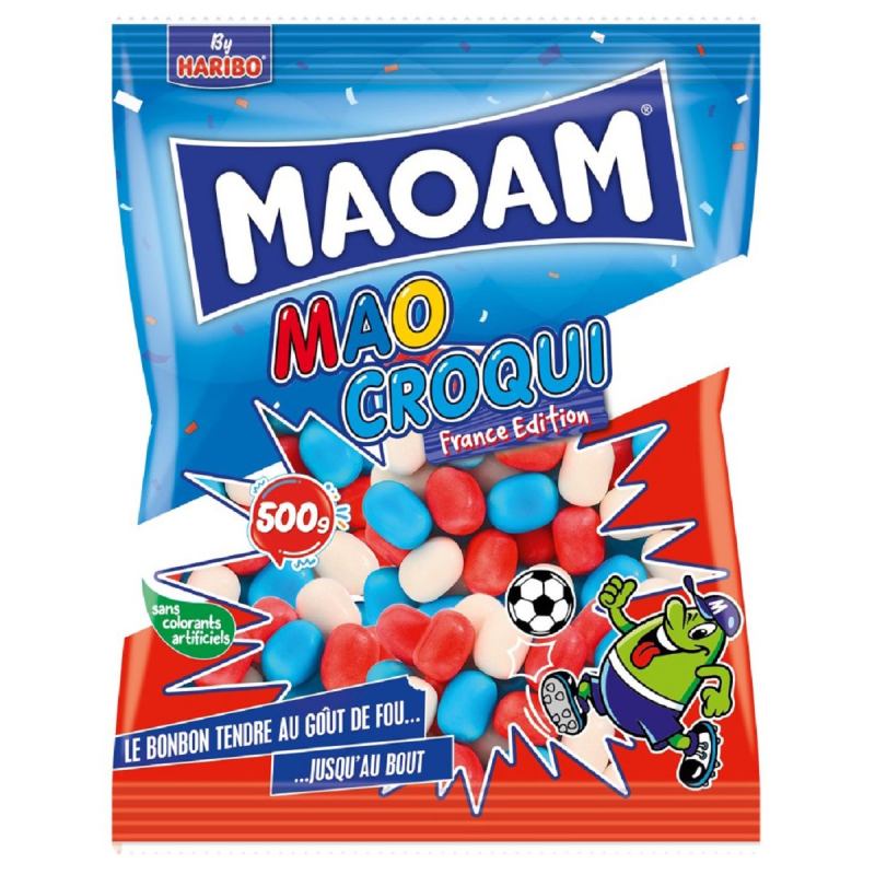 Mao Croqui bleu, blanc, rouge - 100g